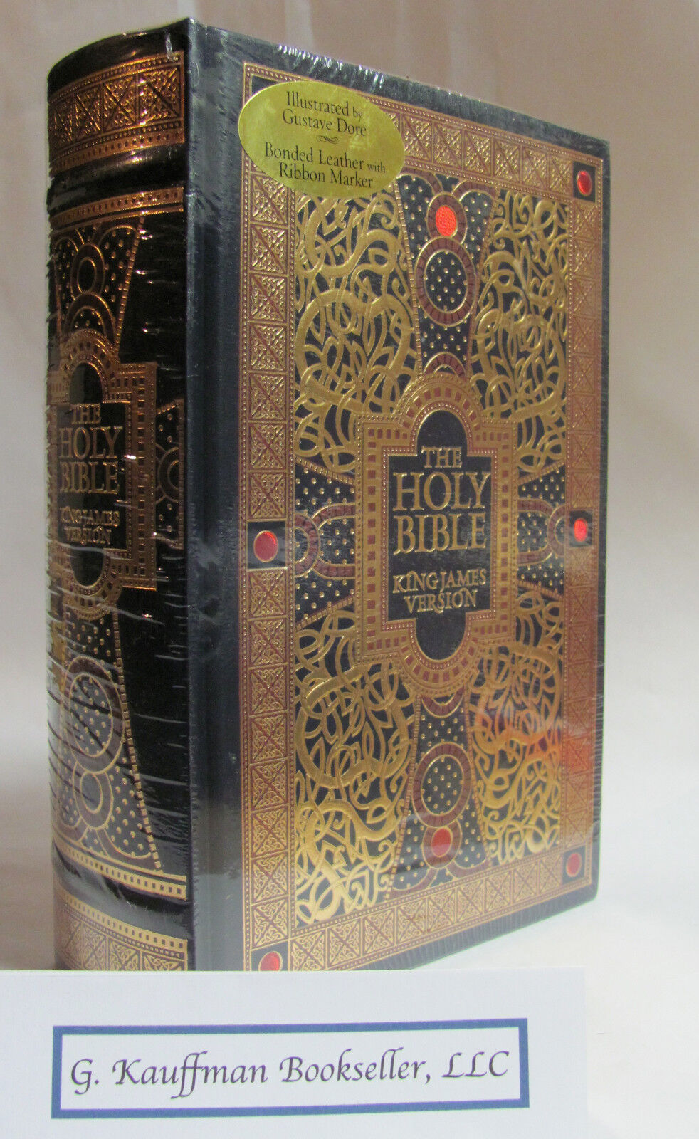 Gustave Dore \'THE HOLY BIBLE KING JAMES VERSION\' Brand New LEATHER BOUND Sealed