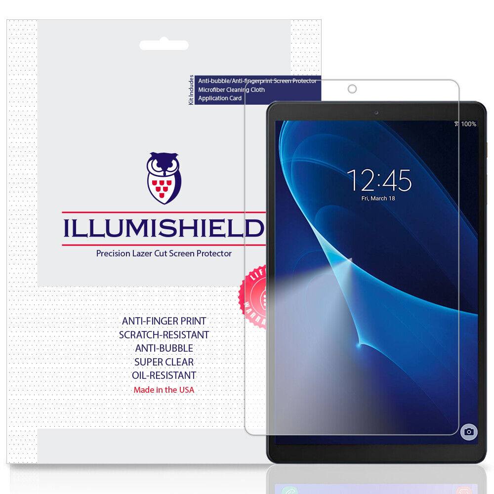 2x iLLumiShield Screen Protector for Samsung Galaxy Tab A 10.1 SM-T510, 2019