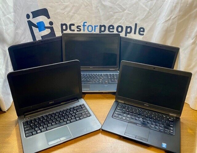 Mixed Lot of 5 Dell Latitude Laptops Parts or Repair