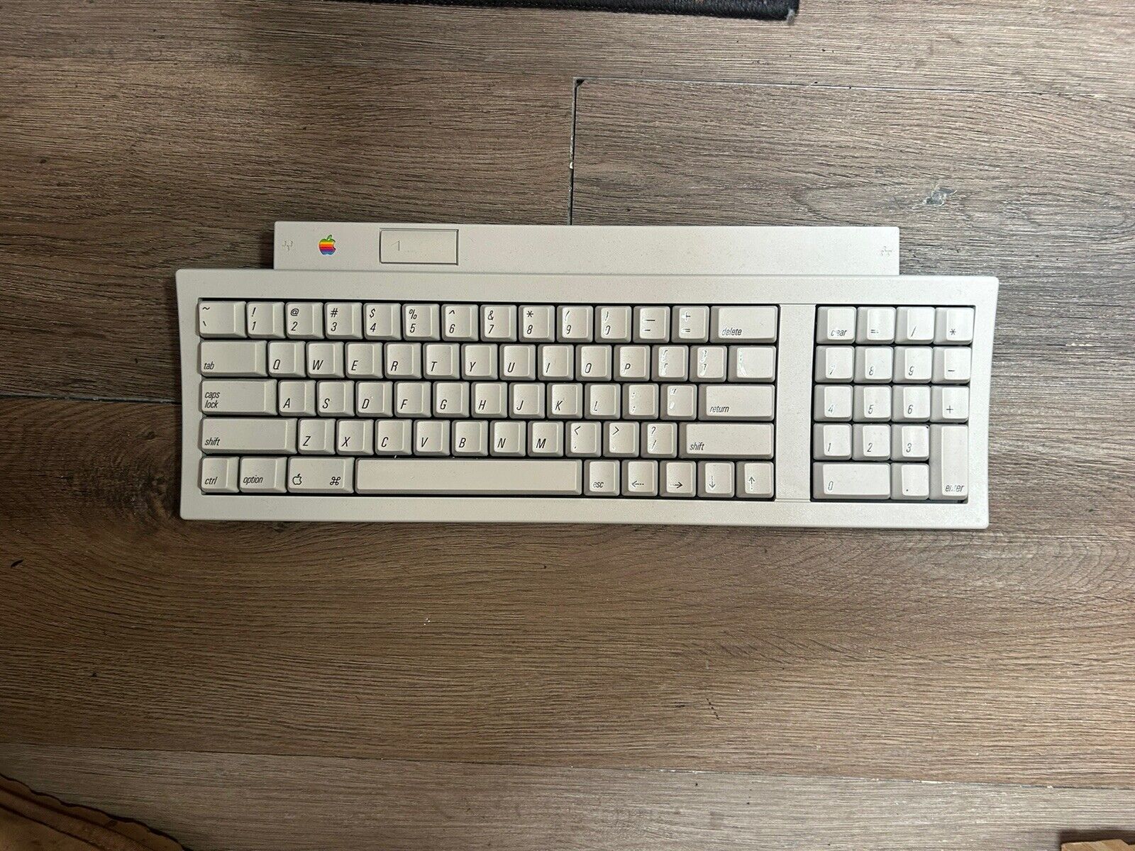 Vintage 1999 Apple Keyboard II Mac M0487 Excellent Condition Needs PS2 Cables