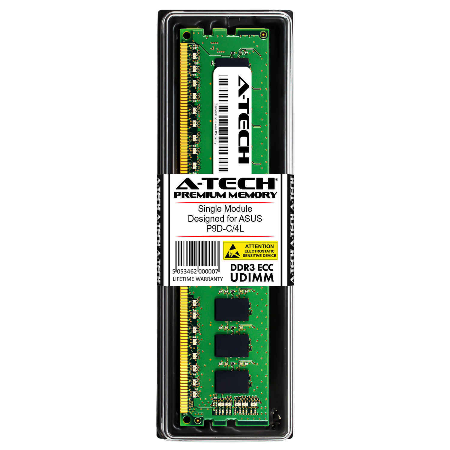 4GB 1Rx8 PC3L-12800E ECC UDIMM ASUS P9D-C/4L M4N68T-M LE P6X58-E WS Memory RAM