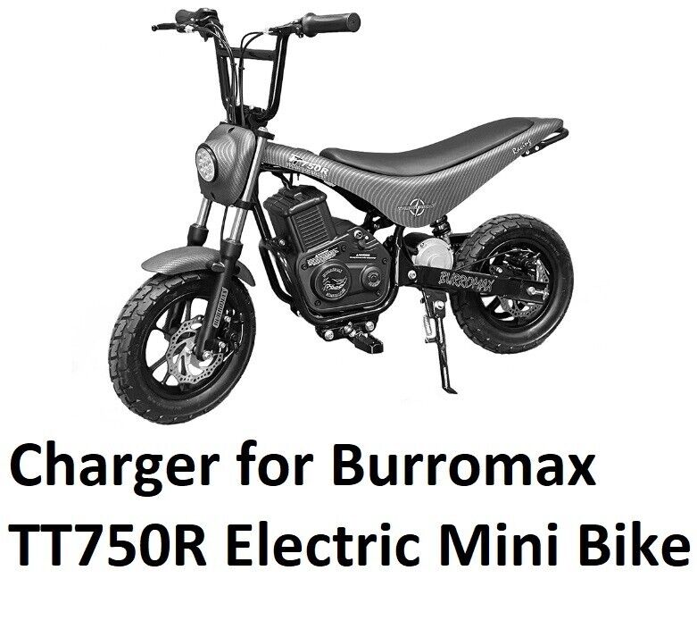 🔥 battery Charger for Burromax TT750R Electric mini bike #HKT42