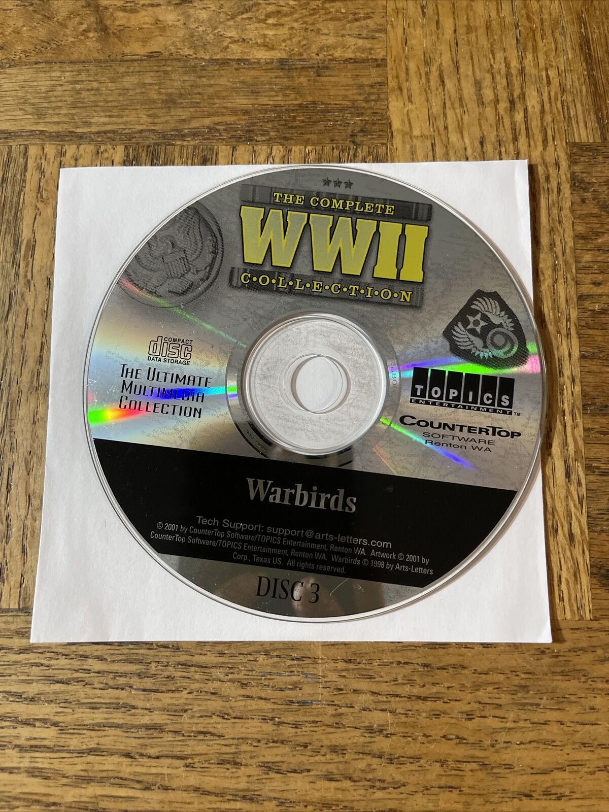 The Complete WW2 Collection Disc 3 PC Software