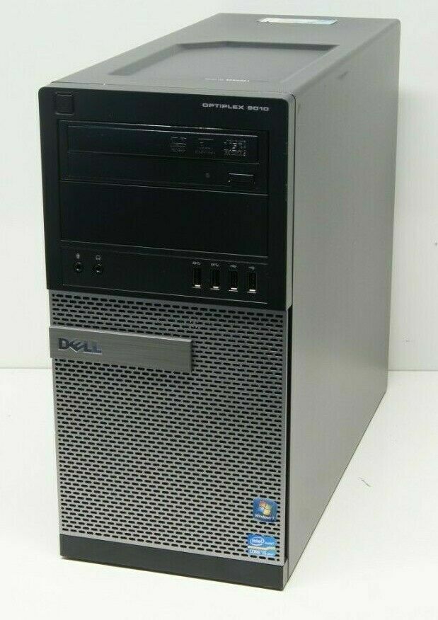 Dell Optiplex 7010 Tower PC Core i7 3rd Gen 16GB RAM 180 SSD Hard Drive Win 10