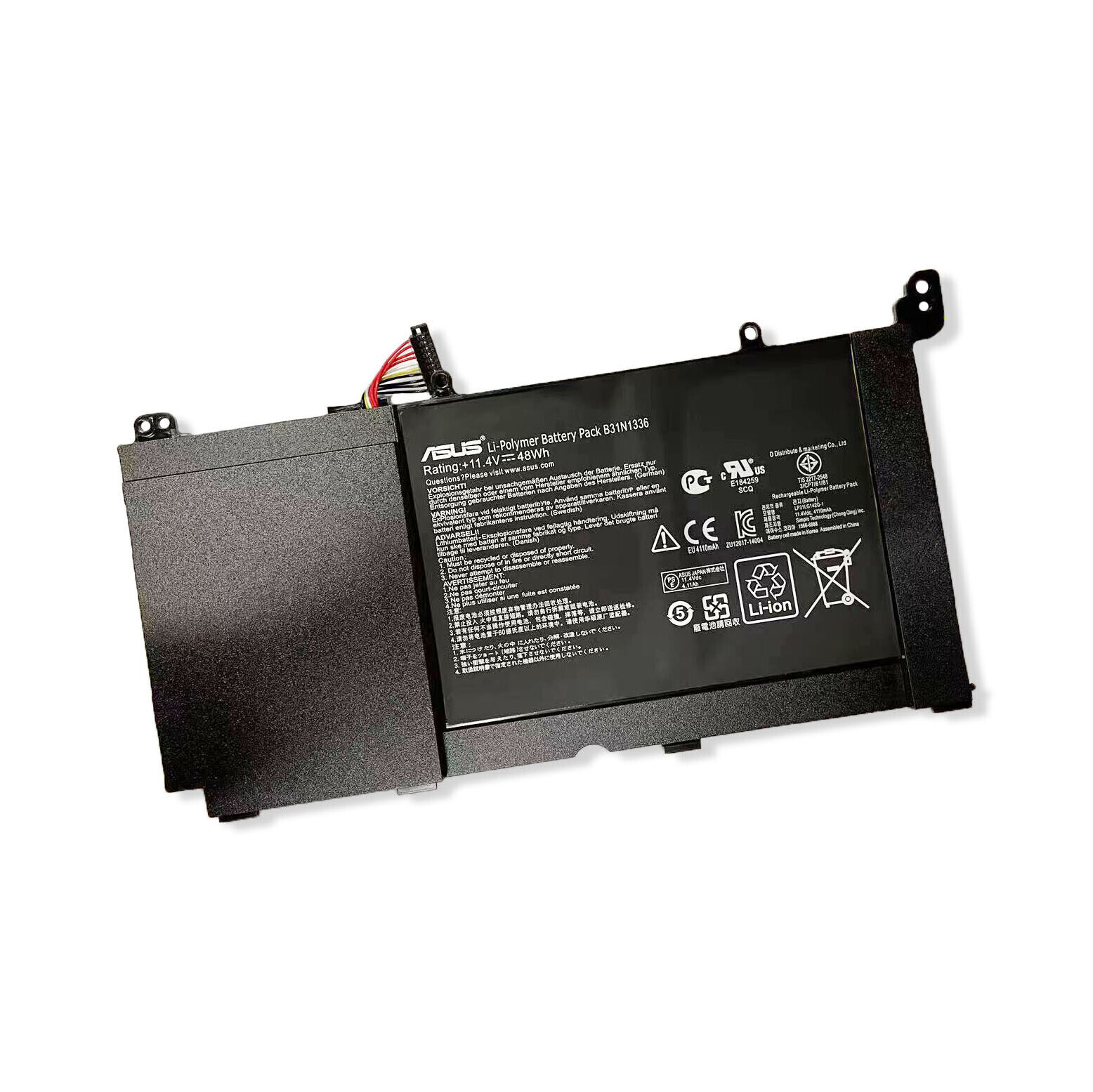 New Genuine B31N1336 C31-S551 Battery for Asus Vivobook S551 V551 R553LN K551LA