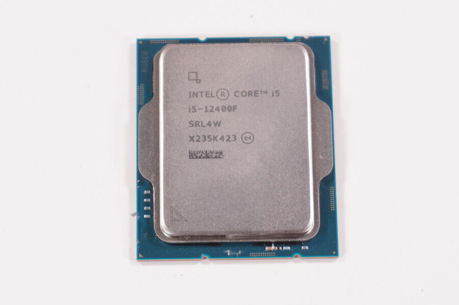 SRL4W Intel Core i5-12400F Gen 12 LGA1700 6 Cores 2.5Ghz CPU Processor
