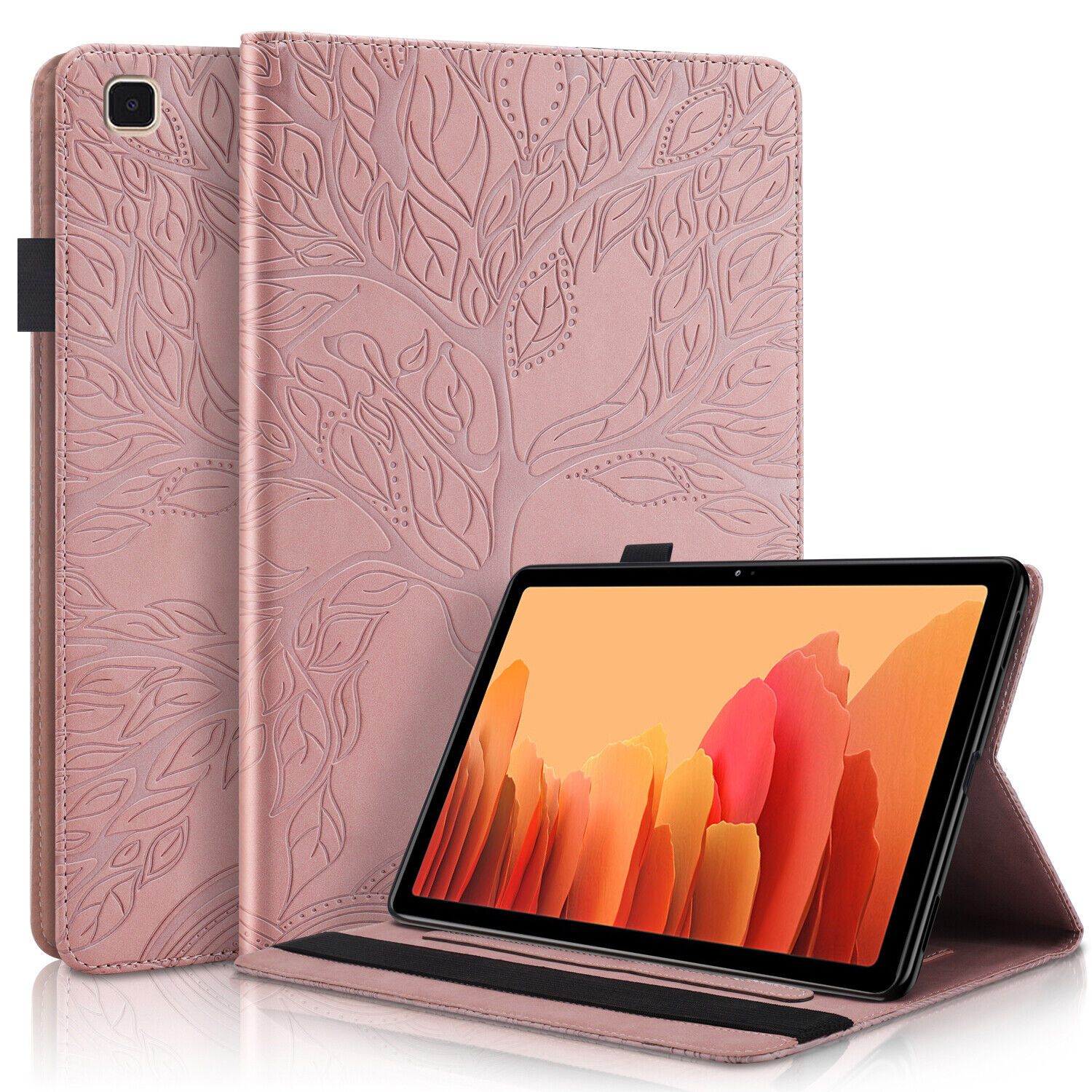 Pattern Leather Magnetic Wallet Case F Samsung Galaxy Tab A7 Lite 8.7\