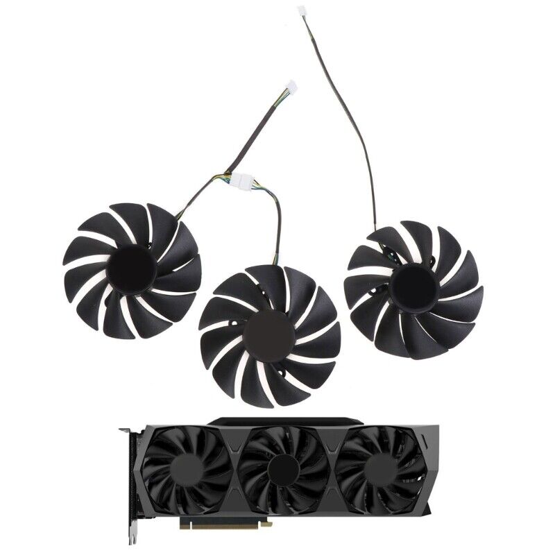 89MM CF9015H12S 4Pin 12V VGA Fan Graphics Card Cooling Fan for 3090