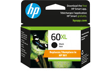 HP 60XL High Yield Black Original Ink Cartridge, ~600 pages, CC641WN#140 picture