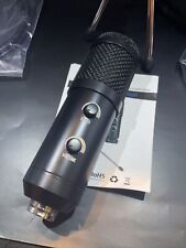 USB microphone for laptop (Noise-cancelling, tripod, volume nob, mute button) picture