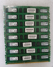 Lot of 8 Kingston 8GB 2Rx4 PC3-12800R REG ECC Server Memory picture
