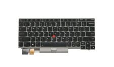 Brand New OEM Silver Lenovo ThinkPad L13 2nd Gen US Backlit Keyboard 5N20V43616 picture