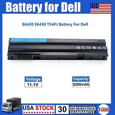 E6420 Battery for Dell Latitude E5430 E5520 E5530 E6430 E6440 E6520 E6540 T54FJ picture