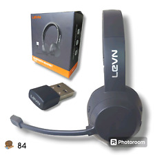 Bluetooth 5.3 Headset, Wireless Headset with Mic for Work Noise Cancelling, picture
