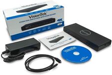 VisionTek VT4500 Dual Display 4K USB 3.0 and USB-C Docking Station with Power picture