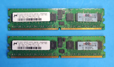 Micron 2GB (2x1GB) 1Rx4 PC2-5300P DDR2-667 Registered ECC Server RAM Memory picture