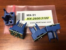 4 x Toner Reset Chip for Sharp MX-2600N, MX-3100N Printer (MX-31) 