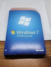 Microsoft Windows 7 Pro Professional Full Retail with key, 32 bit disk only picture