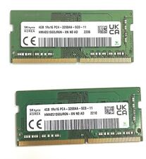 NEW PULL SK Hynix 8GB Kit (2x4GB) PC4-3200AA DDR4 SODIMM Memory-HMA851S6DJR6N-XN picture