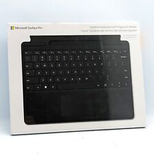 Microsoft Surface Pro Signature Keyboard with Fingerprint Reader Black 8XG-00001 picture