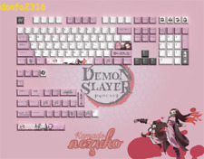 Anime Demon Slayer Keycap Kamado Nezuko Button PBT Cherry MX Sublimation Gifts picture