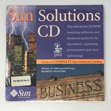 Sun Microsystems Sun Solutions CD Volume III 1998 Business Solutions New Sealed picture