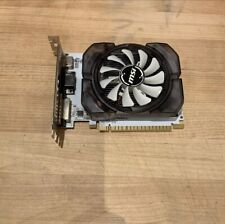 MSI NVIDIA GEFORCE GT 730 N730-2GD3V3 2GB DDR3 GPU Graphics Card Tested Working picture