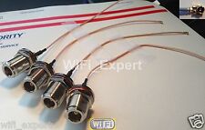 20X Mini PCI IPX U.FL to N Female Bulkhead WiFi Pigtail RG178 Cable Any Size USA picture