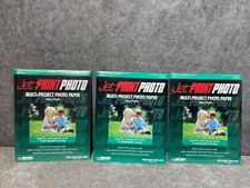 Jet Print Photo Muti-Project Paper Gloss Finish 07033-0 20 Sheets 3 Packs picture