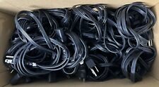 Lot of (50) Dell DP/N 05120P 6ft AC 3-Prong Black Power Cables 10A 125V 5120P. picture