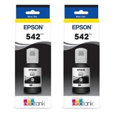 EPSON 542 Black EcoTank Genuine Ink Ultra-high Capacity T542120-S Twin 127ml x2 picture