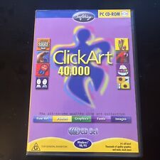 ClickArt 40,000 PC CDROM 3-Disc Windows 95/98 picture