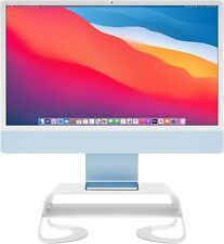 Monitor Stand | Ergonomic Desktop Stand With Storage Shelf For iMac And Displays picture