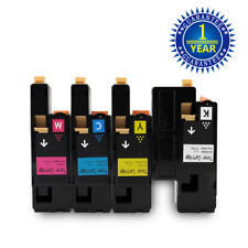 4 Color Toner Set For Dell 1250 C1760NW C1765NF C1765NFW 1250C 1350cnw 1355cnw picture