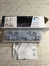 New HP 206A Cyan Original LaserJet Toner Cartridge W2110A *EXPIRED 2023* picture