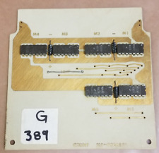 VERY RARE 1968 NCR Century 100 Count Card GOLD PLATED PCB 315-0906875 #G389 picture