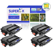 US Stock 4PK Q6511X Toner Cartridge For HP LaserJet 2420 2420d 2420dn 2420n 2430 picture