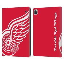 OFFICIAL NHL DETROIT RED WINGS LEATHER BOOK WALLET CASE FOR APPLE iPAD picture