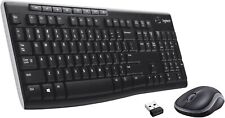 Logitech MK270 Wireless Keyboard And Mouse Combo For Windows, PC, Laptop - Black picture