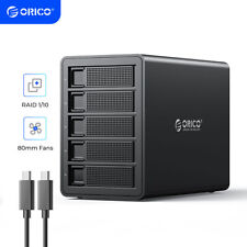 ORICO 5 Bay Dock HDD/SSD Enclsure Type C USB3.1Gen2 (10Gbps) Support Daisy Chain picture