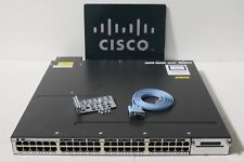 Cisco WS-C3750X-48PF-L • 48-Port PoE+ Gigabit Switch1 YEAR DUAL 1100WAC picture