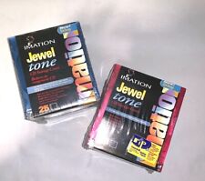 Imation CD DVD Pack (Two 25 Packs) of Colored Tone Jewel Cases for CDs DVDs picture