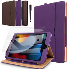 iPad Case 9th 8th 7th Gen 10.2 Soft Leather Magnetic Smart Cover For Apple picture
