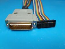ATARI ST/STE DB19 ULTRA SATAN CABLE with original HOOD and D-sub DB19 MALE  picture
