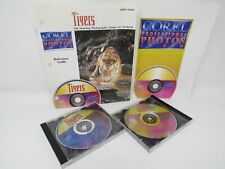 Corel Corp Tigers CD Rom 100 Images Professional Photos SW PCD 108000 Vintage picture