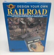 Design Your Own Railroad Train Legacy PC Software by Abracadata Macintosh New picture