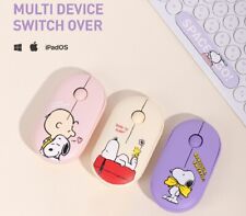 PEANUTS Snoopy Multi Pairing Wireless Mouse/2.4GHz Mice/Noise/Receiver/Bluetooth picture