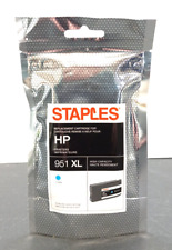 Staples HP 951XL Cyan Ink High Capacity Cartridge New and Sealed picture
