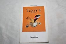 Toast 4 Deluxe Adaptec Manual for  MAC picture