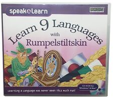 Learn 9 Languages with Rumpelstiltskin - Multilingual Stories PC Software Sealed picture